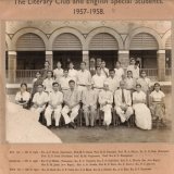 1957-58, The Literary Club and English Special Students